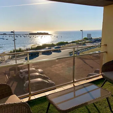 Magnifique Duplex Super Cosy Vue Mer 180 Ploemeur Exterior photo