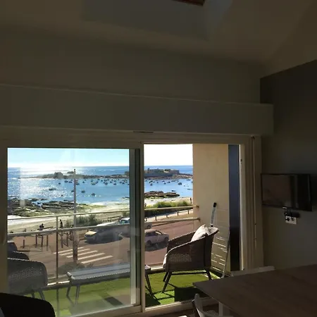 Magnifique Duplex Super Cosy Vue Mer 180 Ploemeur Exterior photo